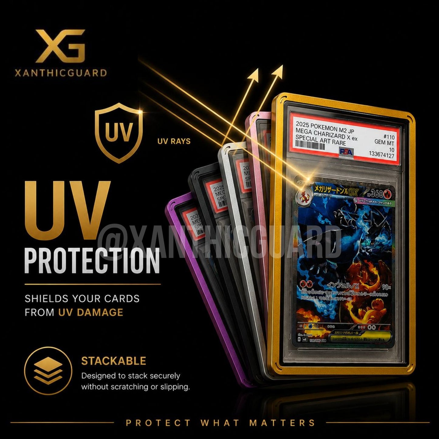 Xanthicguard Premium UV-Protected Metal Guard | PSA Slab Protection